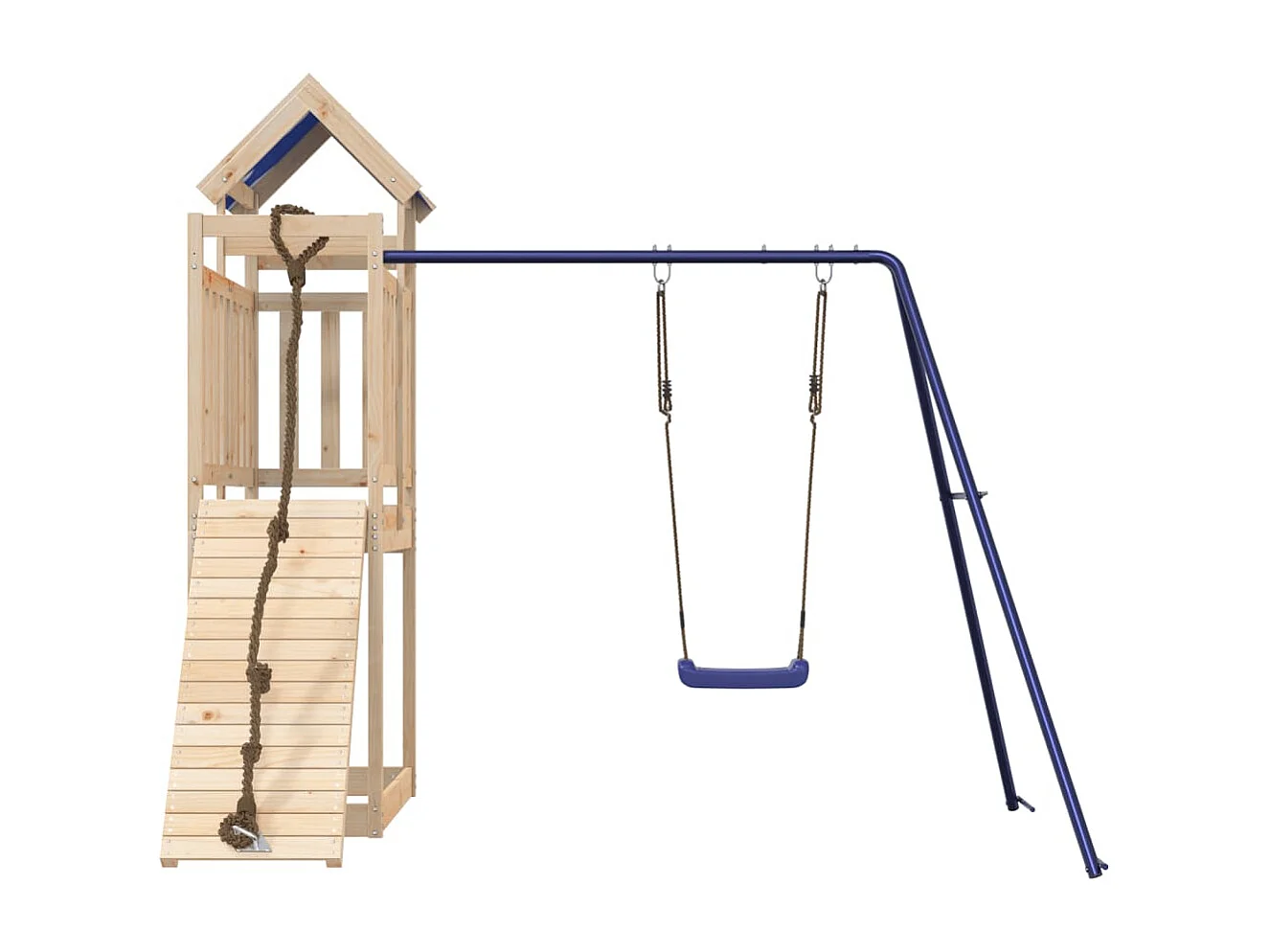 Aire de jeux d'extérieur bois de pin massif FR93994