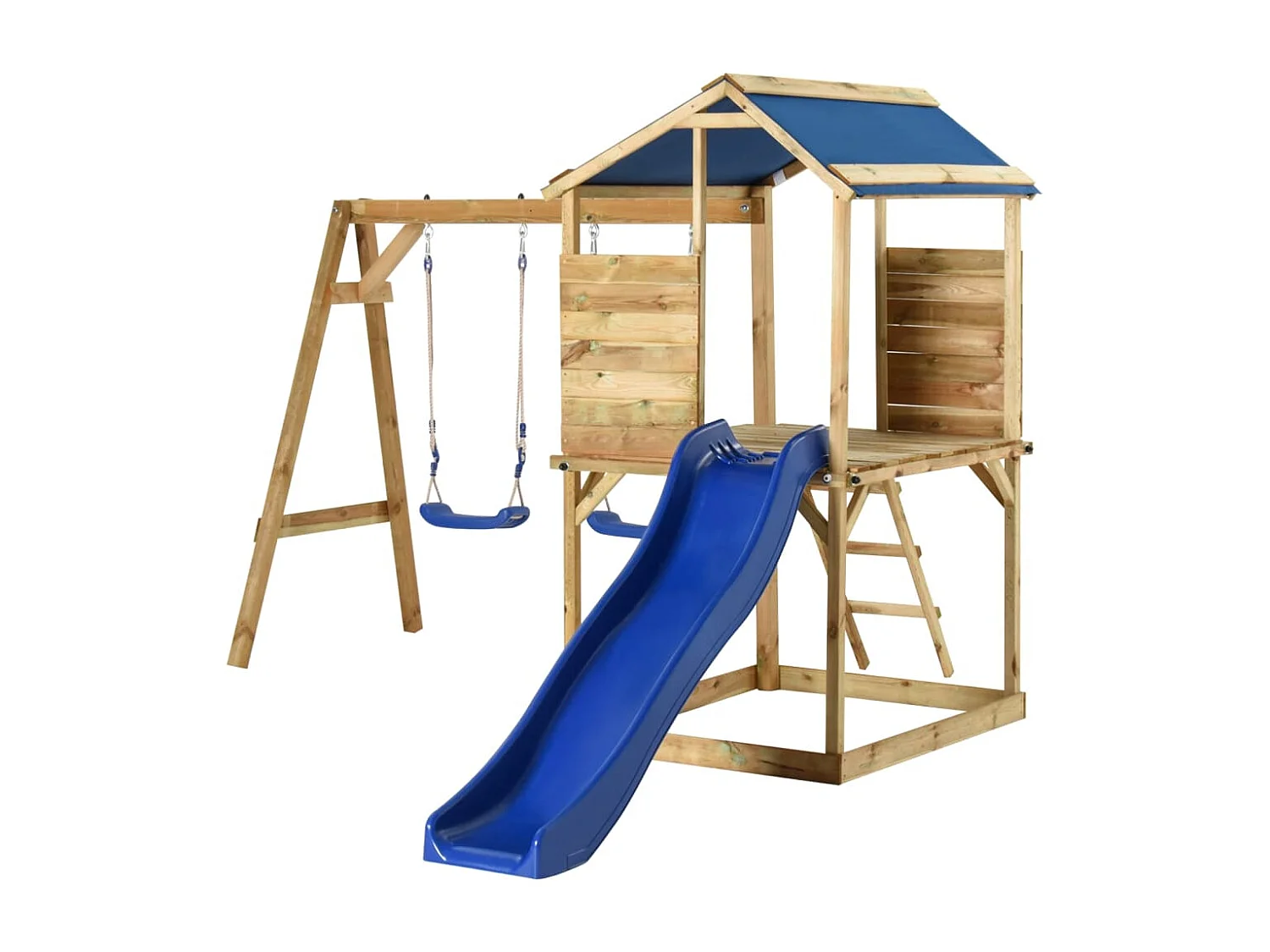 Aire de jeux d'extérieur bois de pin imprégné FR19769
