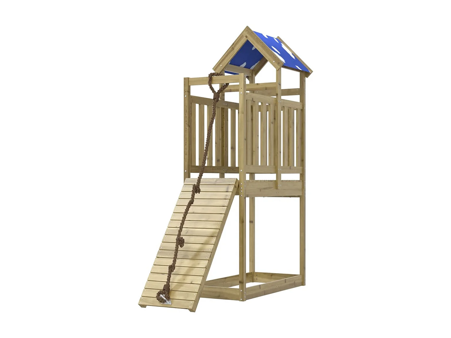 Aire de jeux d'extérieur bois de pin imprégné FR38891