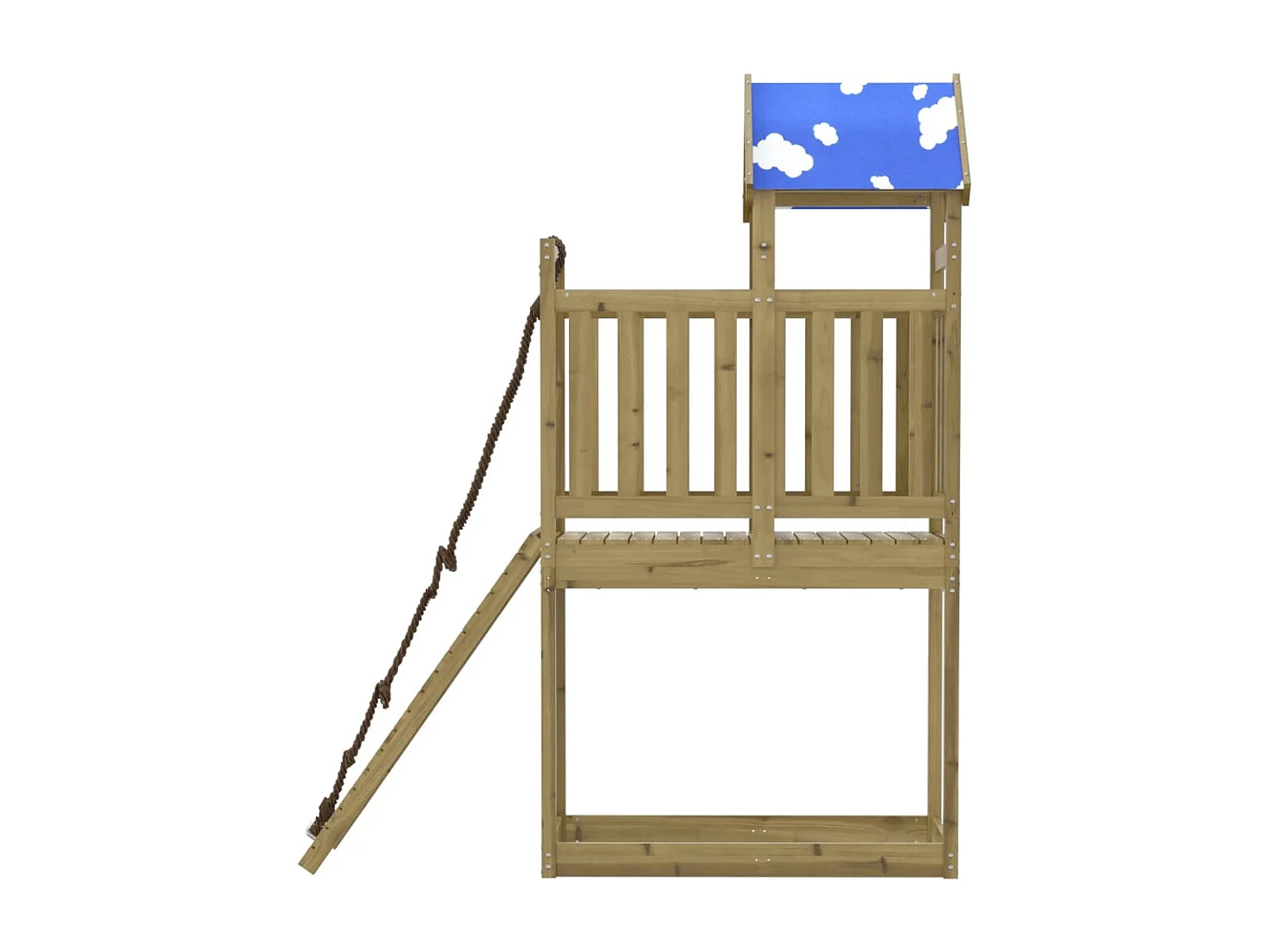 Aire de jeux d'extérieur bois de pin imprégné FR38891