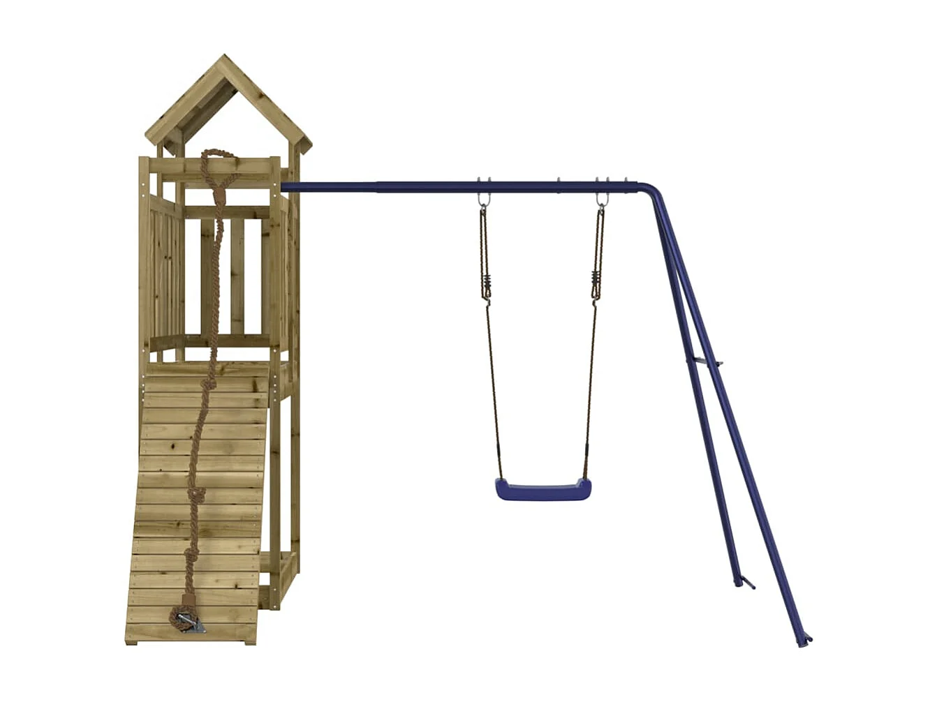 Parque infantil de exterior madera de pino impregnada ES684190