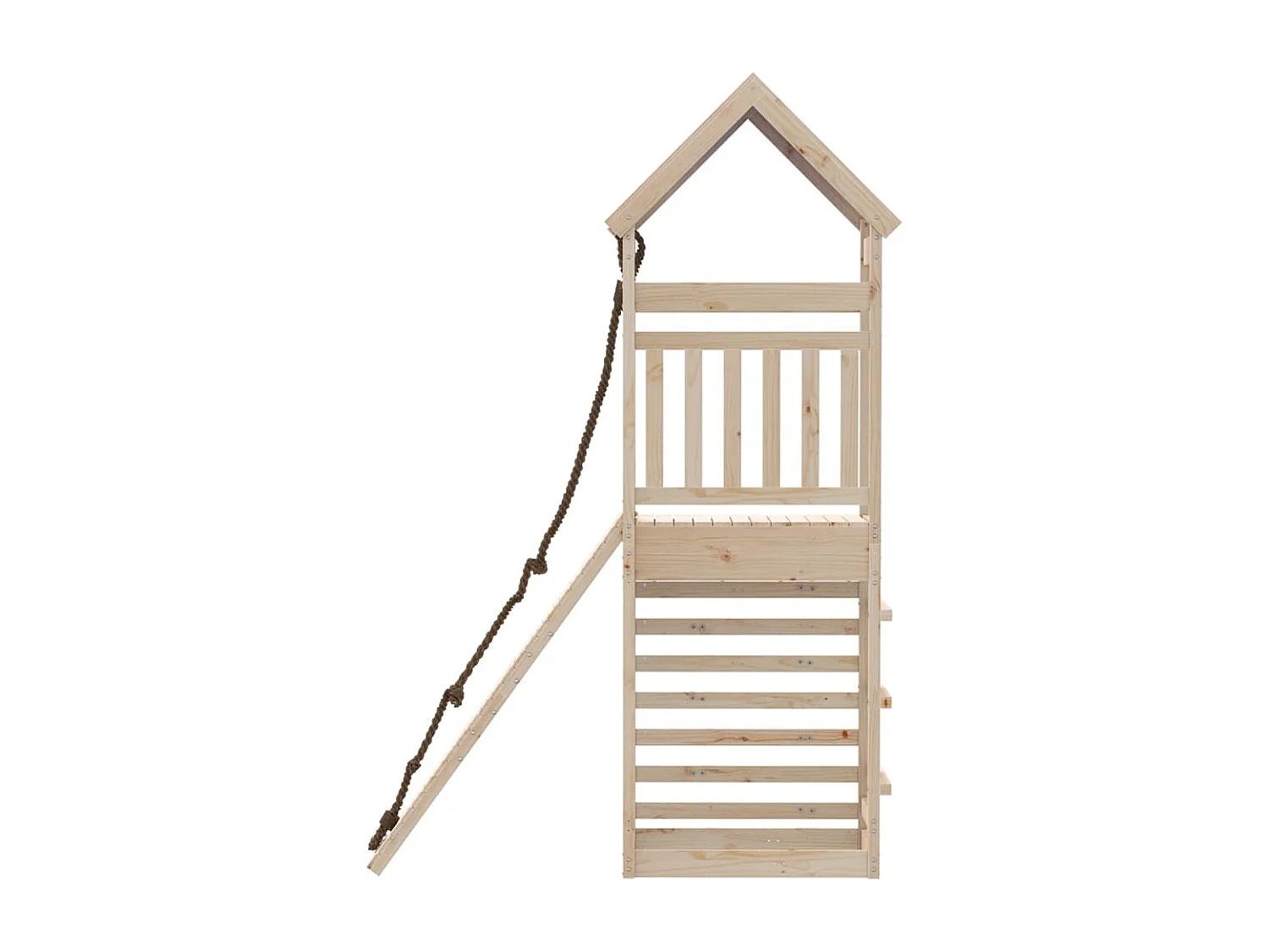 Speelhuis massief grenenhout BE866617