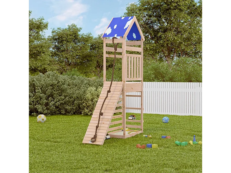 Aire de jeux d'extérieur bois de pin massif FR94037