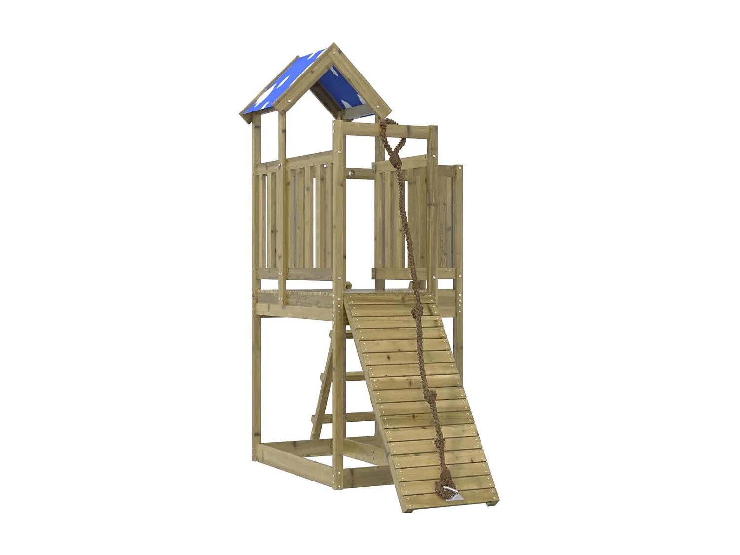 Aire de jeux d'extérieur bois de pin imprégné FR45704