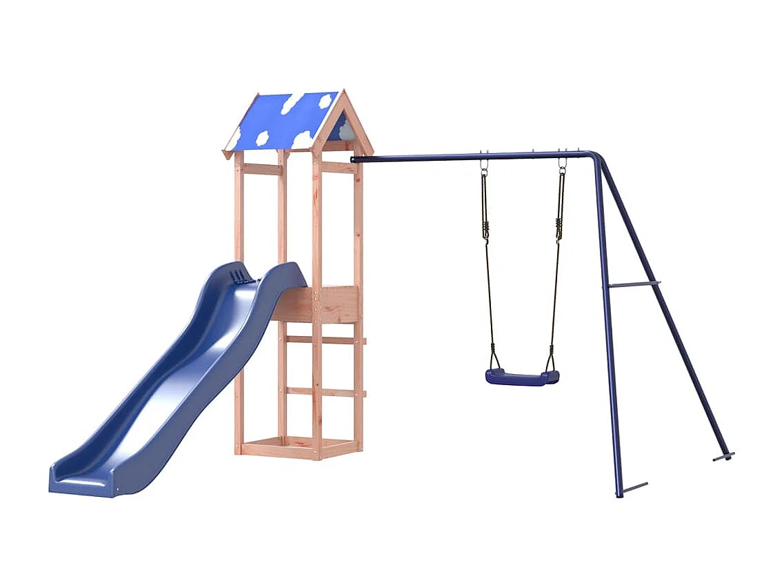 Aire de jeux d'extérieur bois massif de douglas FR40337