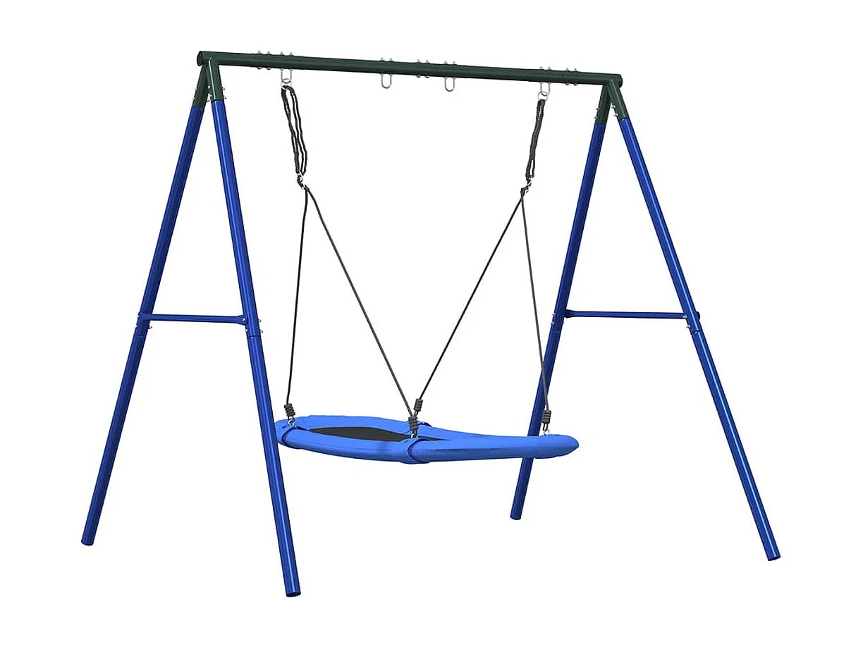 Conjunto de baloiço para exterior com baloiço ninho PT321332