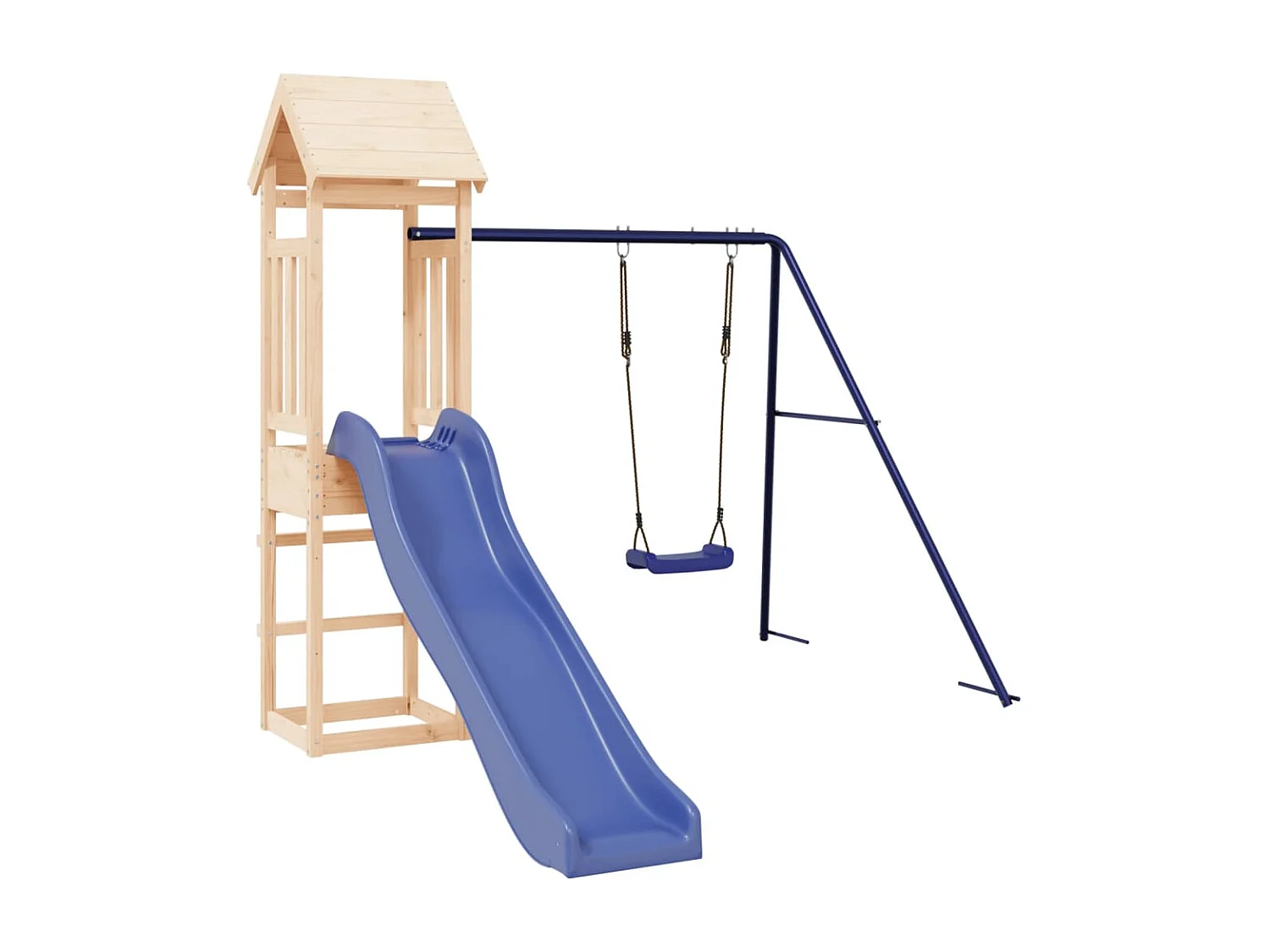 Aire de jeux d'extérieur bois de pin massif FR77003