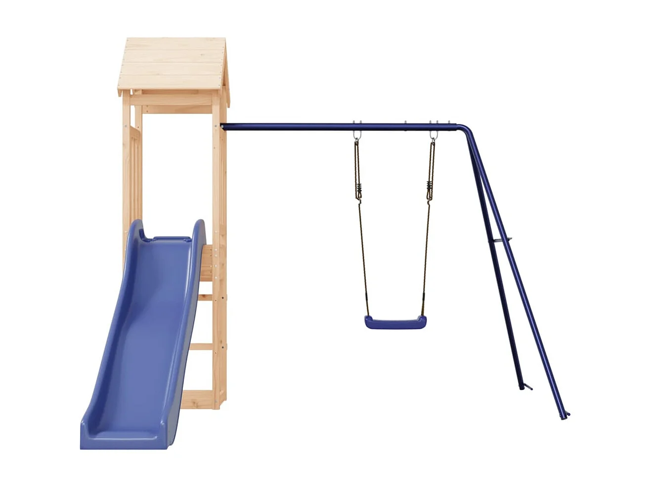 Aire de jeux d'extérieur bois de pin massif FR77003