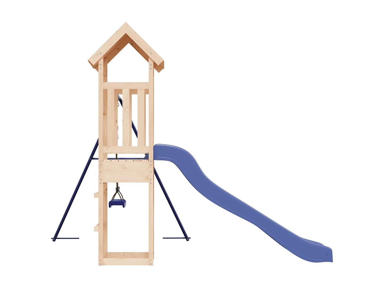 Aire de jeux d'extérieur bois de pin massif FR77003