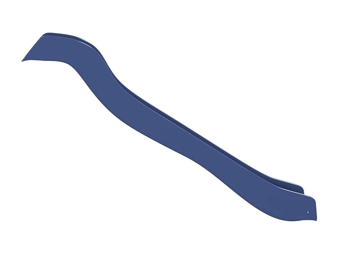 Toboggan de jeu bleu 174x38 cm polypropylène FR983146