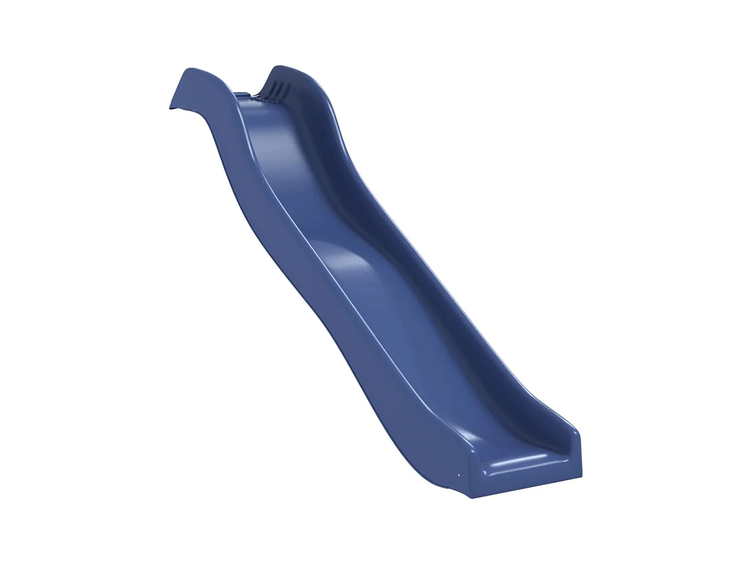 Toboggan de jeu bleu 174x38 cm polypropylène FR983146
