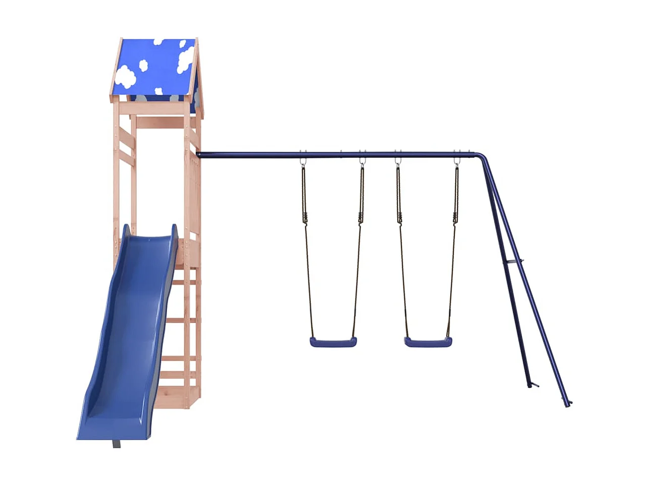 Aire de jeux d'extérieur bois massif de douglas FR42916