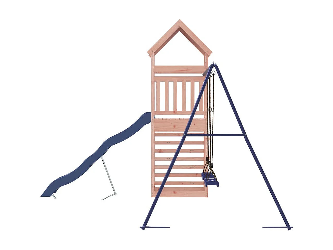 Aire de jeux d'extérieur bois massif de douglas FR42916