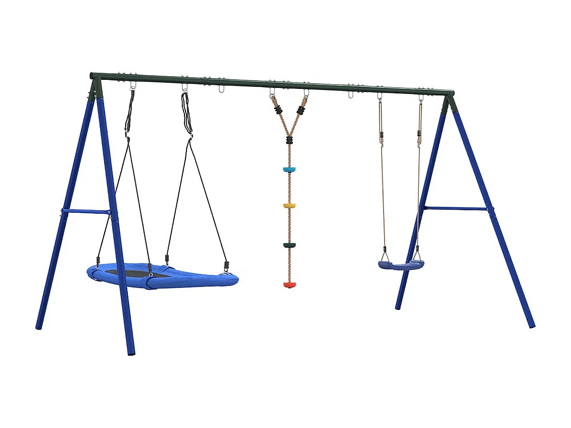 Conj. de baloiços c/ baloiço corda de discos e baloiço ninho PT546785