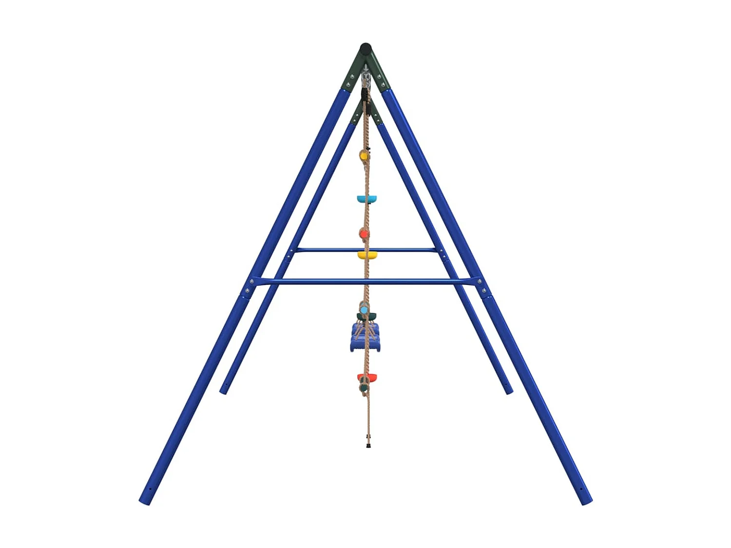 Set de columpios, trapecio, escalera y cuerda de discos ES592442