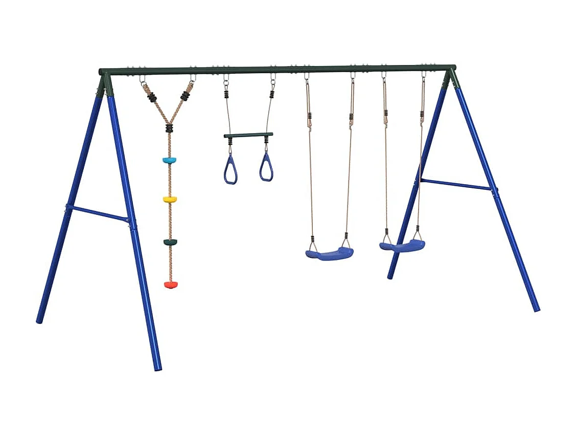 Juego de columpios con columpios, trapecio y cuerda de discos ES669908