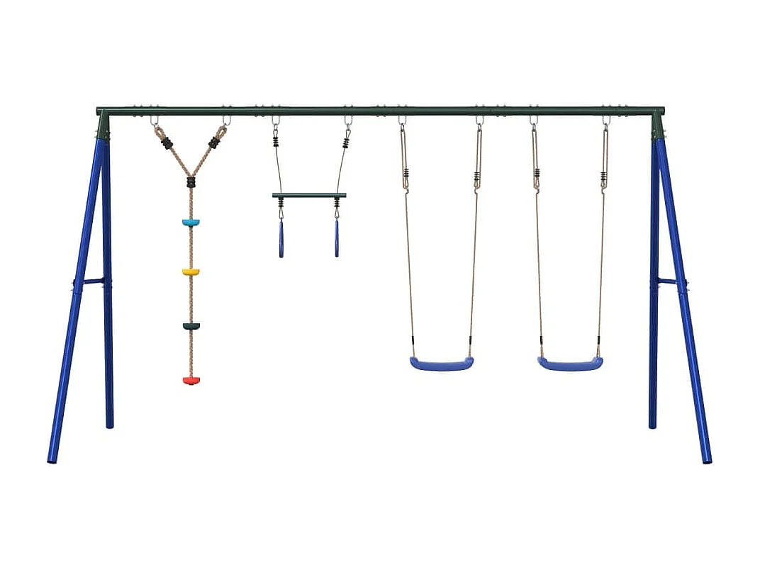 Juego de columpios con columpios, trapecio y cuerda de discos ES669908