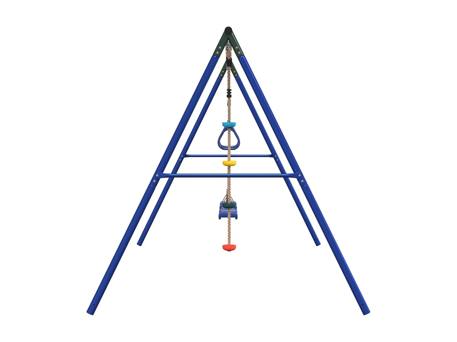 Juego de columpios con columpios, trapecio y cuerda de discos ES669908