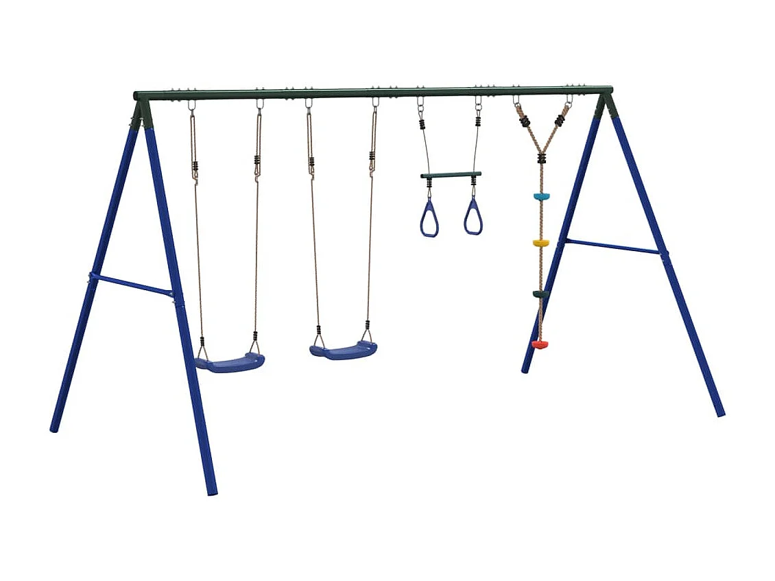 Juego de columpios con columpios, trapecio y cuerda de discos ES669908