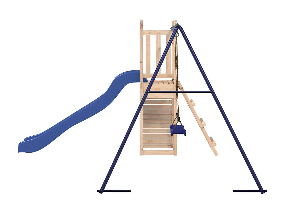 Aire de jeux d'extérieur bois de pin massif FR14896