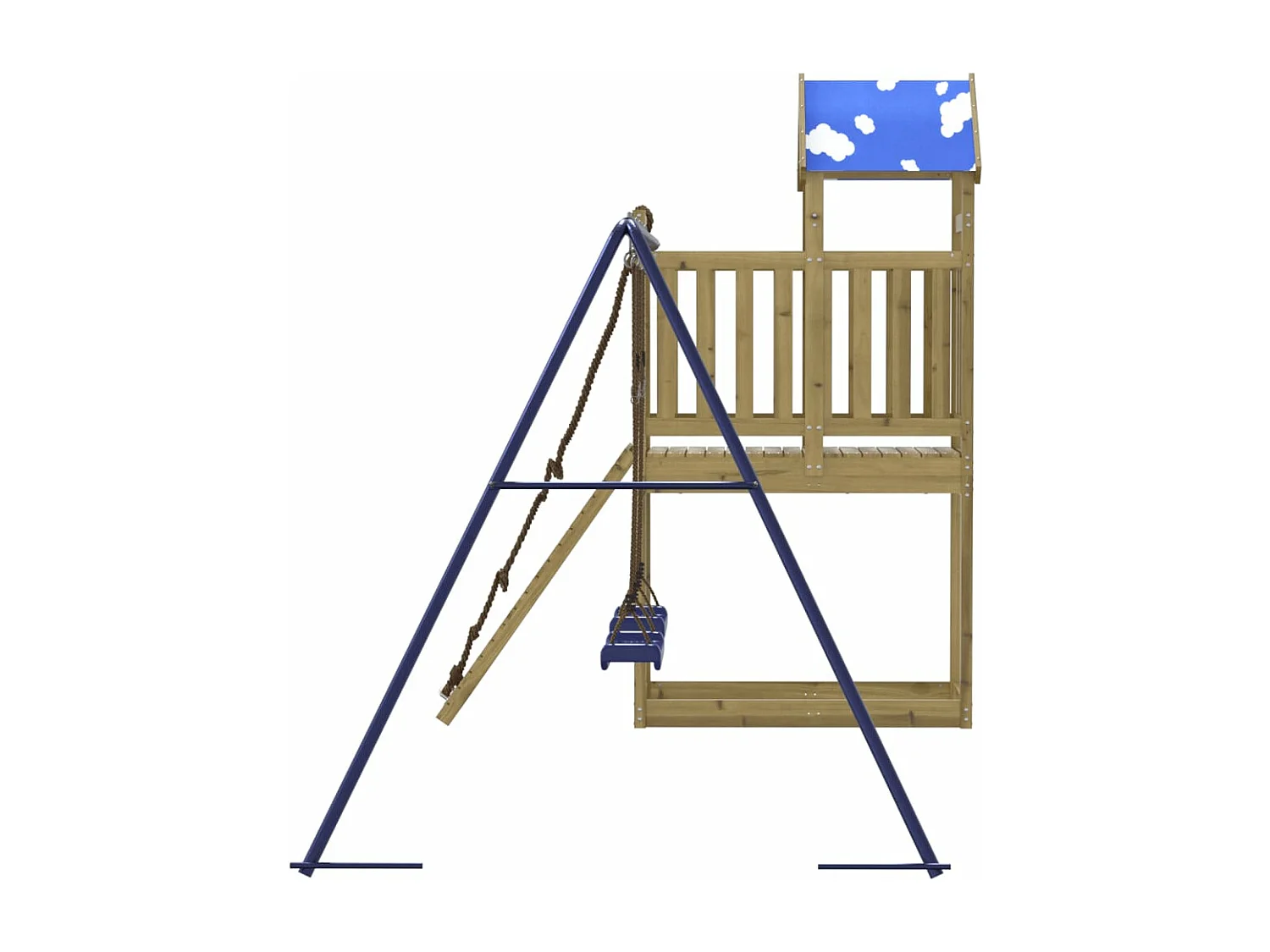 Speelhuis geïmpregneerd grenenhout BE400632