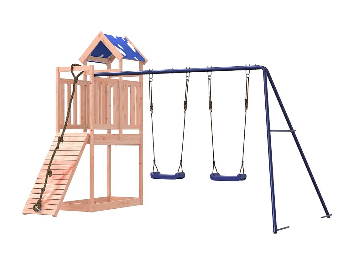 Aire de jeux d'extérieur bois massif de douglas FR23251