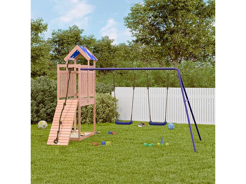 Aire de jeux d'extérieur bois massif de douglas FR23251