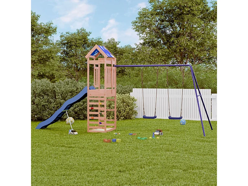 Aire de jeux d'extérieur bois massif de douglas FR12659