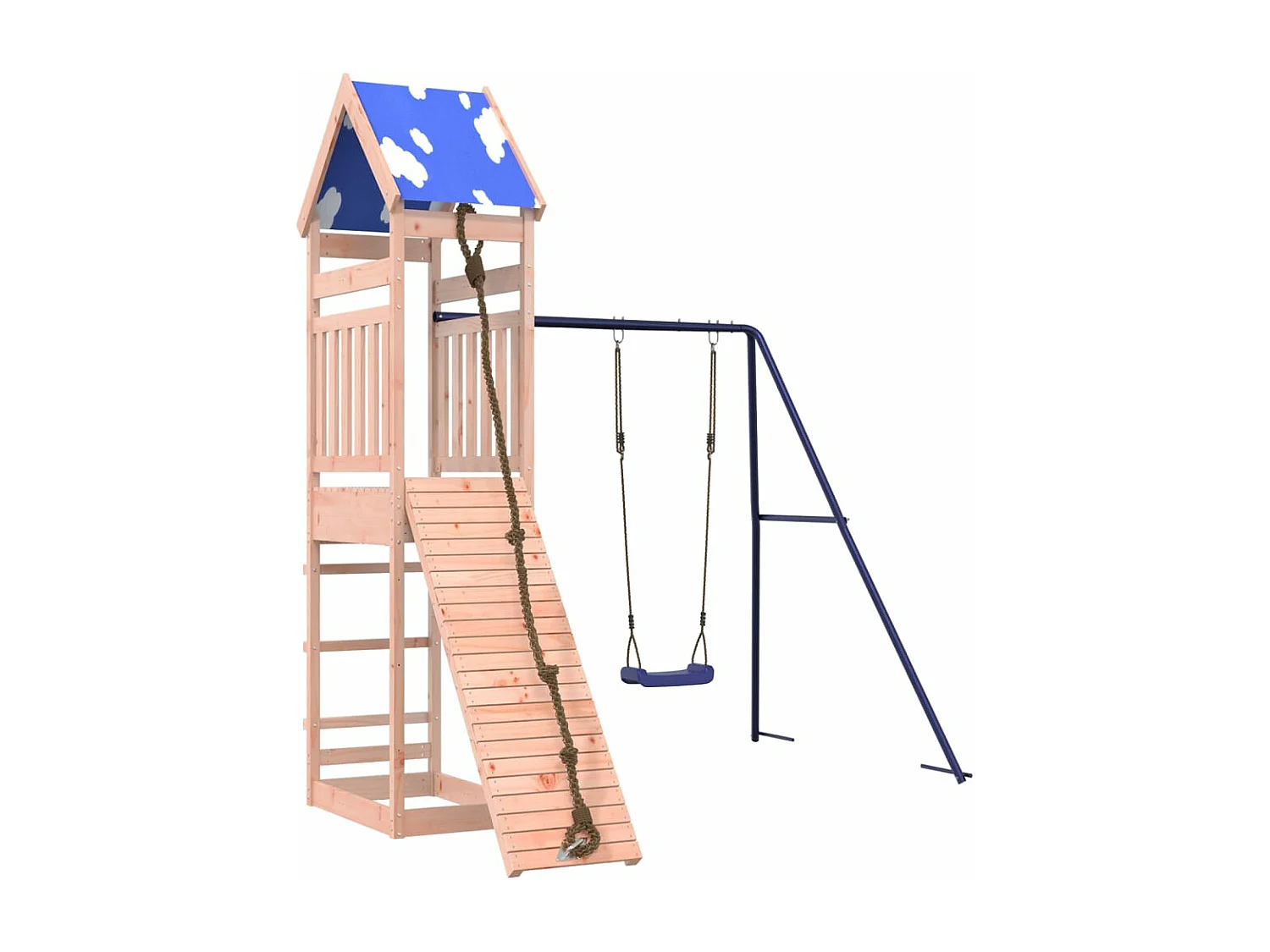 Aire de jeux d'extérieur bois massif de douglas FR56097