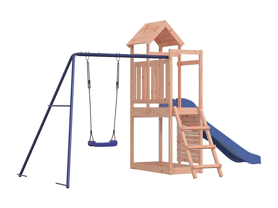 Aire de jeux d'extérieur bois massif de douglas FR51868