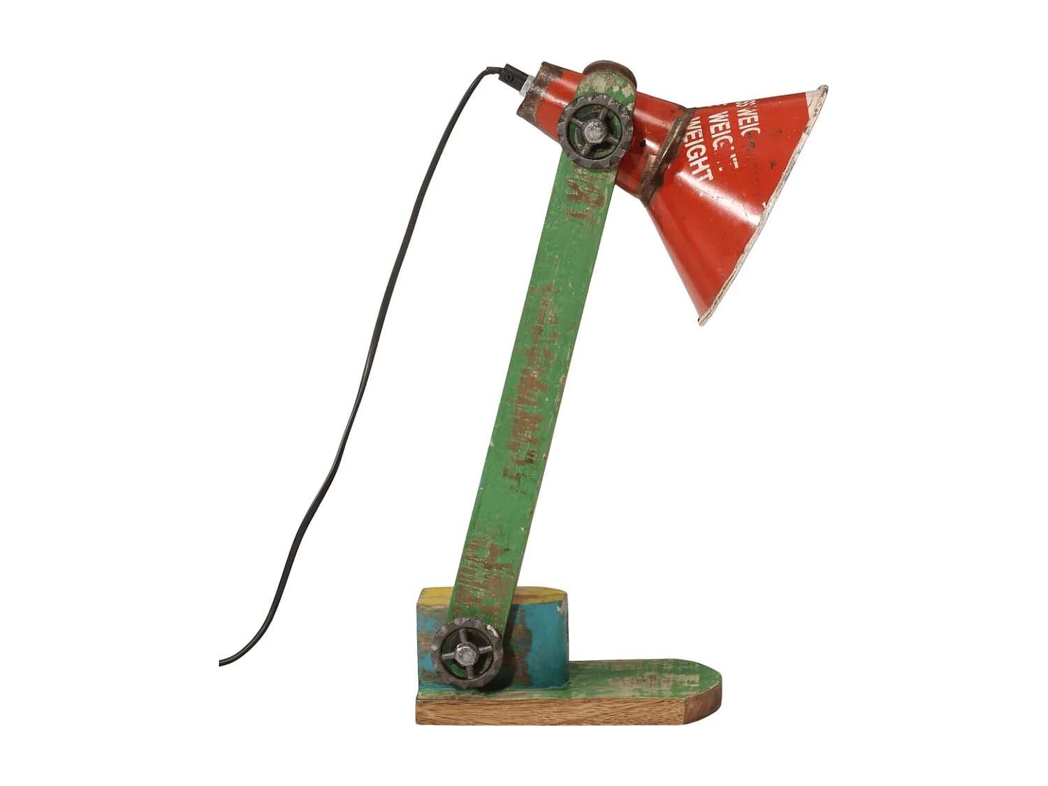 Lampe de bureau 25 W multicolore 23x13x52 cm E27 FR443656