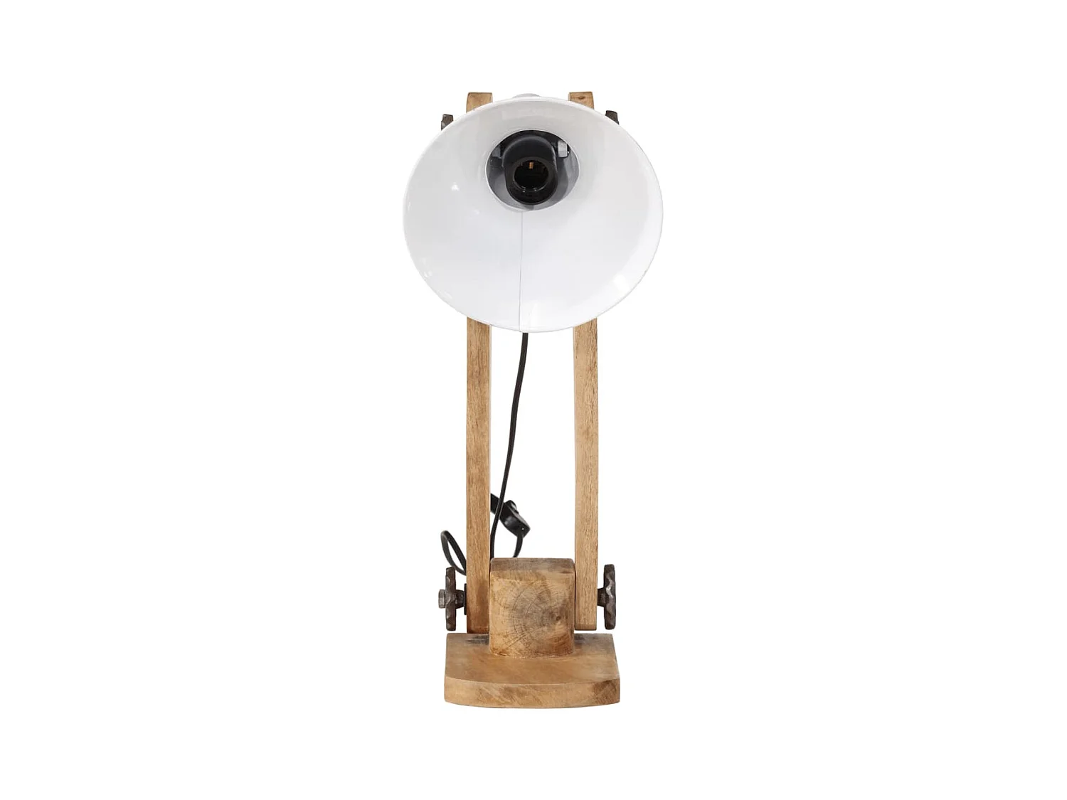 Candeeiro de secretária 25 W 23x13x52 cm E27 branco PT494626