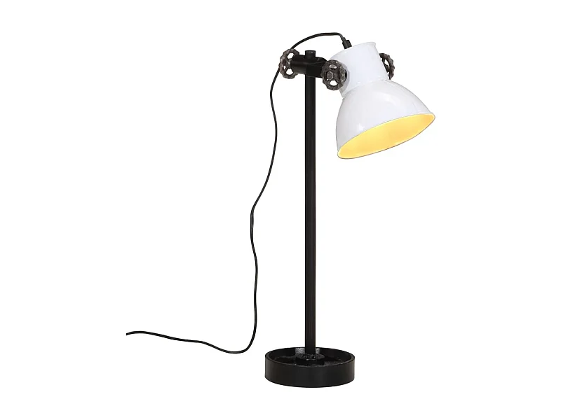 Bureaulamp 25 W E27 15x15x55 cm wit BE662458