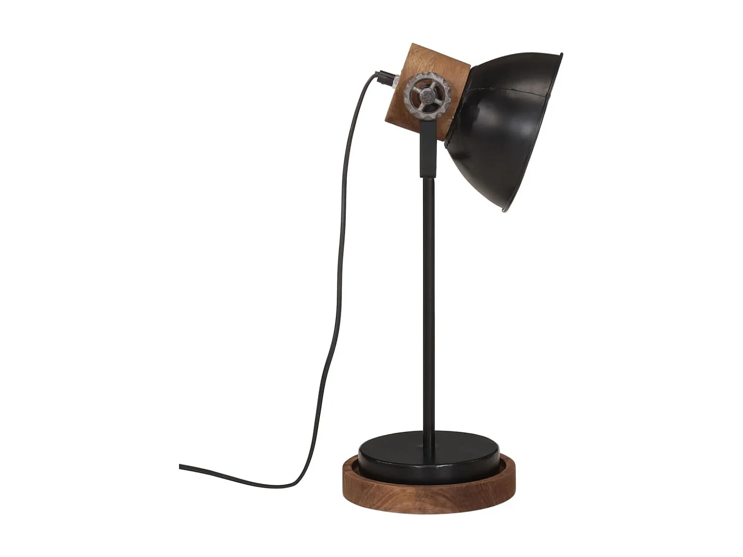 Lampe de bureau 25 W noir 17x17x50 cm E27 FR100050