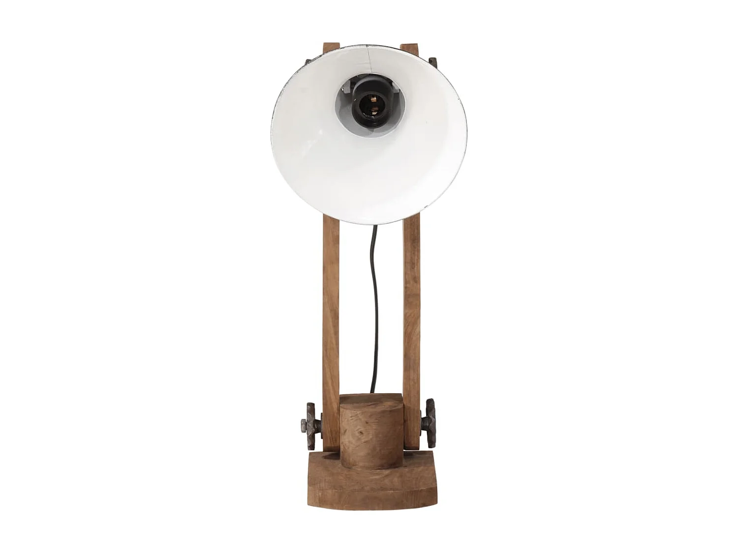 Candeeiro de secretária 25 W 23x13x52 cm E27 preto PT902715