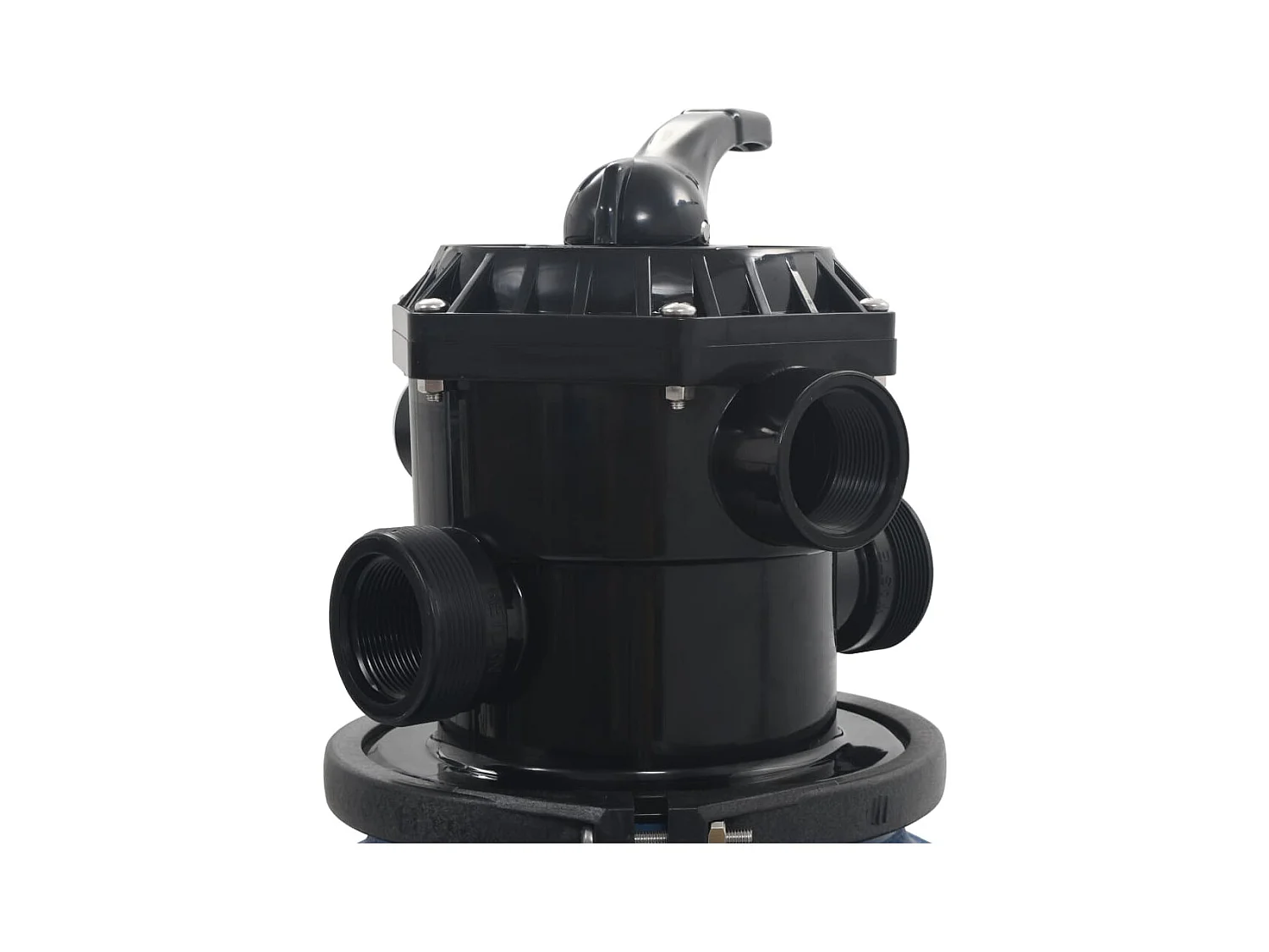 Filtro de arena de piscina válvula de 6 posiciones azul 560 mm ES532562