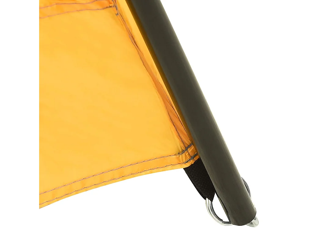 Carpa para piscina de tela amarilla 660x580x250 cm ES575198