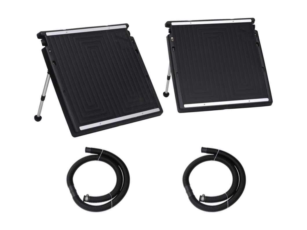 Painel de aquecimento solar duplo para piscina 150x75 cm PT732713