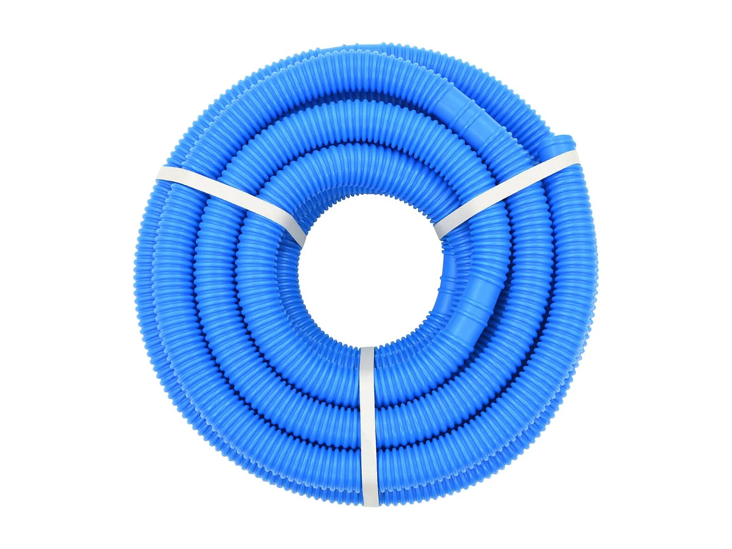 Mangueira de piscina com braçadeiras azul 38 mm 12 m PT258679