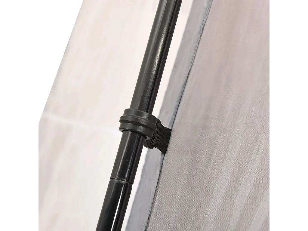 Carpa para piscina de tela gris 660x580x250 cm ES793207