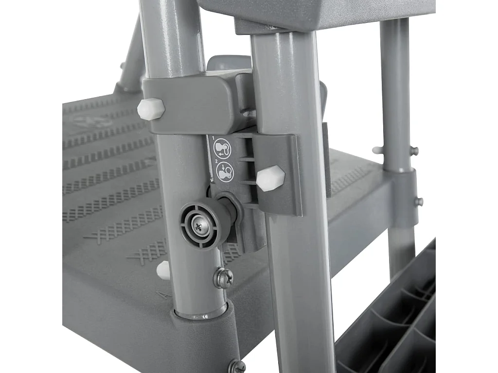 Échelle de piscine à 4 marches Flowclear 122 cm FR291222