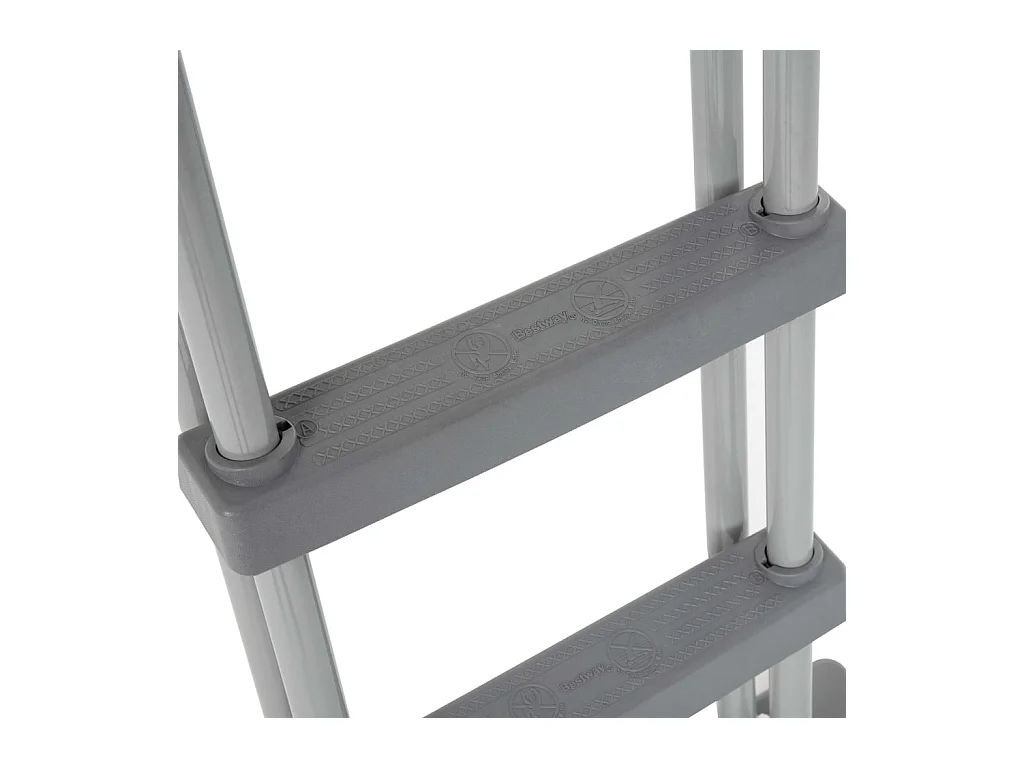 Zwembadladder Flowclear met 4 treden 122 cm BE810278