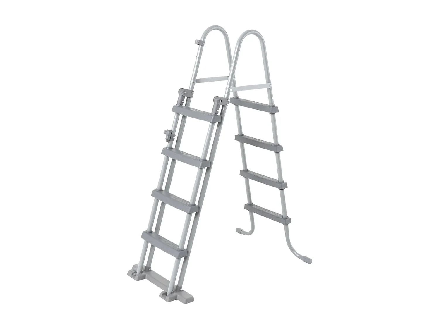 Flowclear Escalera de piscina de seguridad 4 escalones 122 cm ES789368