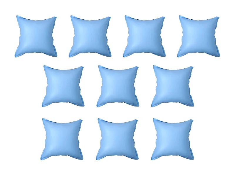 Oreillers gonflables de housse de piscine hors sol 10 pcs PVC FR194092