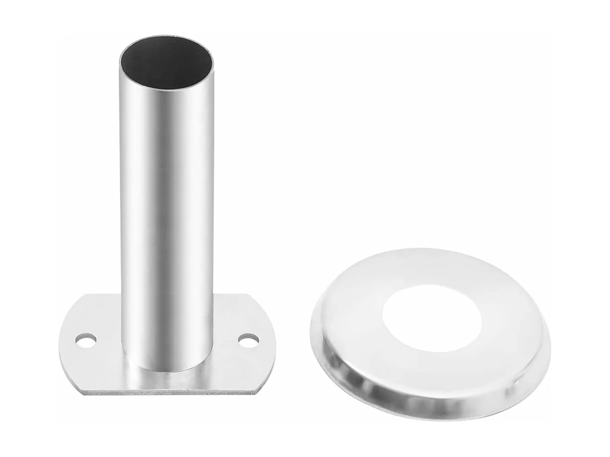 Soportes para escalera de piscina 2 uds acero inox 304 ES500445