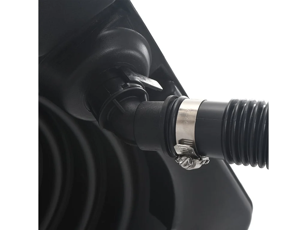 Calentadores solares de piscina 2 pzas HDPE aluminio 75x75x36cm ES863500