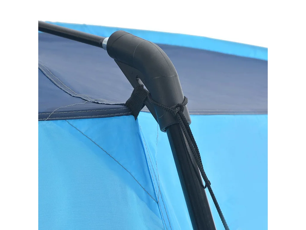 Carpa para piscina de tela azul 500x433x250 cm ES923101