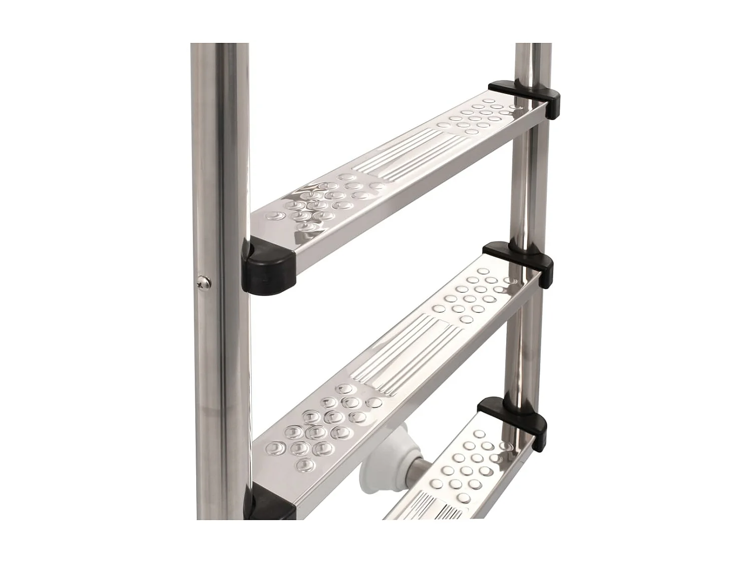 Échelle de piscine à 3 échelons Acier inoxydable 304 120 cm FR849007