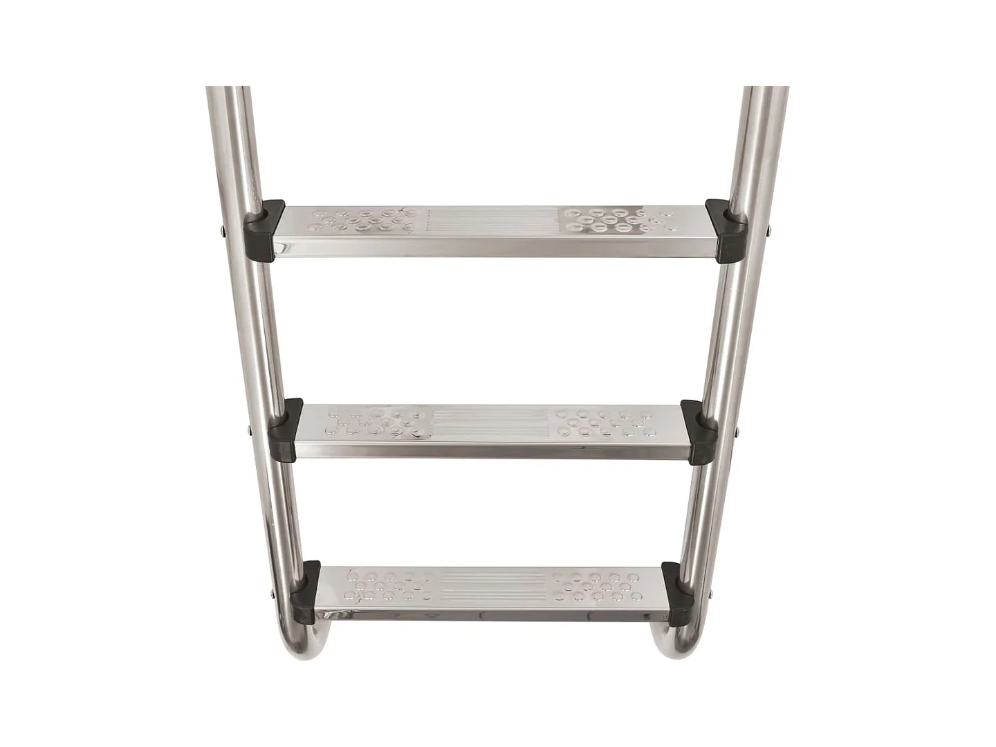 Zwembadladder met 3 sporten 120 cm roestvrij staal 304 BE632513