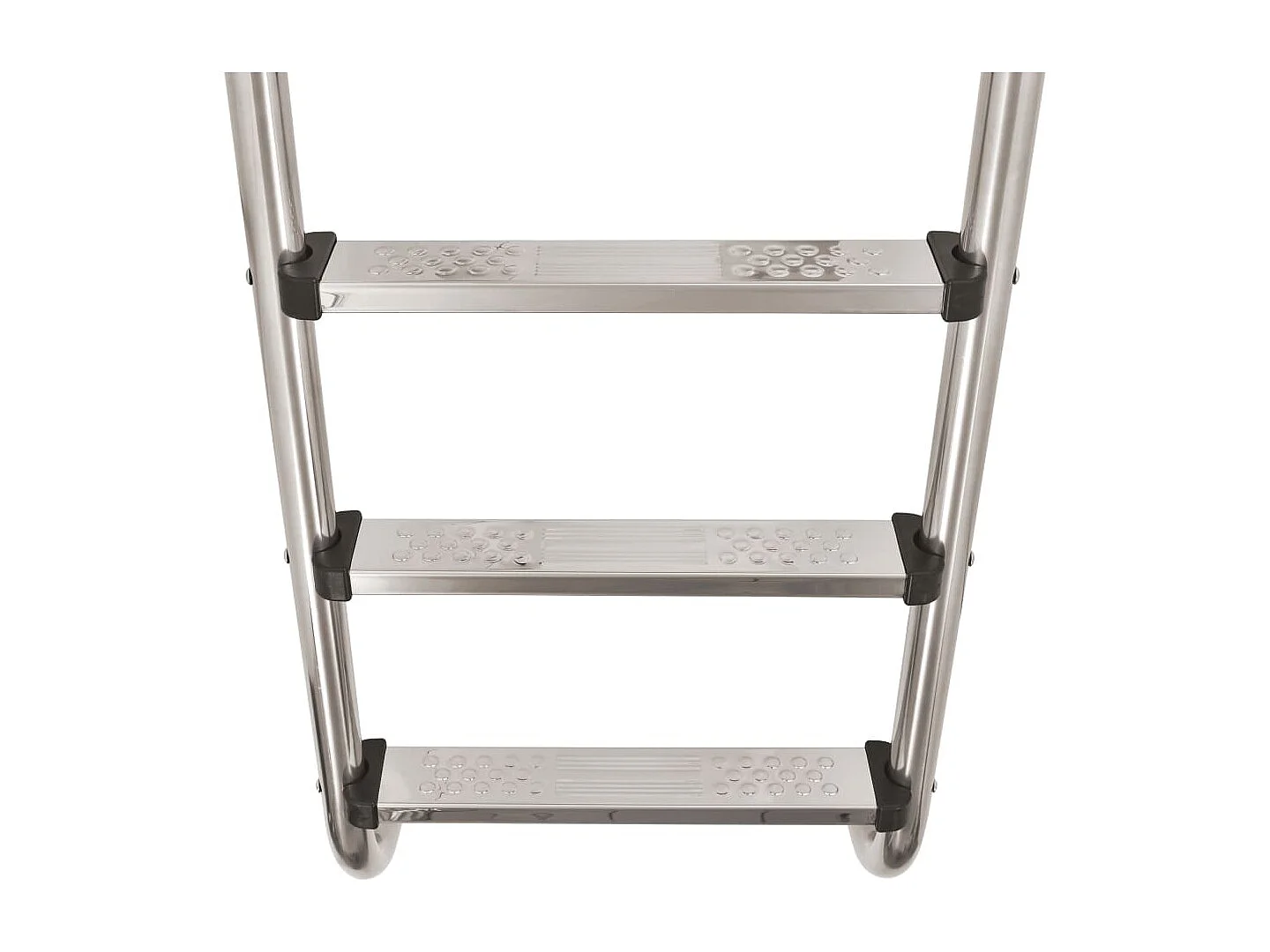 Escalera de piscina 3 peldaños acero inoxidable 304 120 cm ES715403